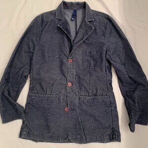 H&M blue corduroy blazer